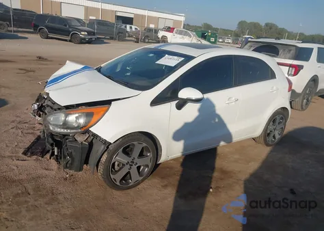 2013 Kia Rio Sx из США, поврежденный, VIN KNADN5A30D6200188